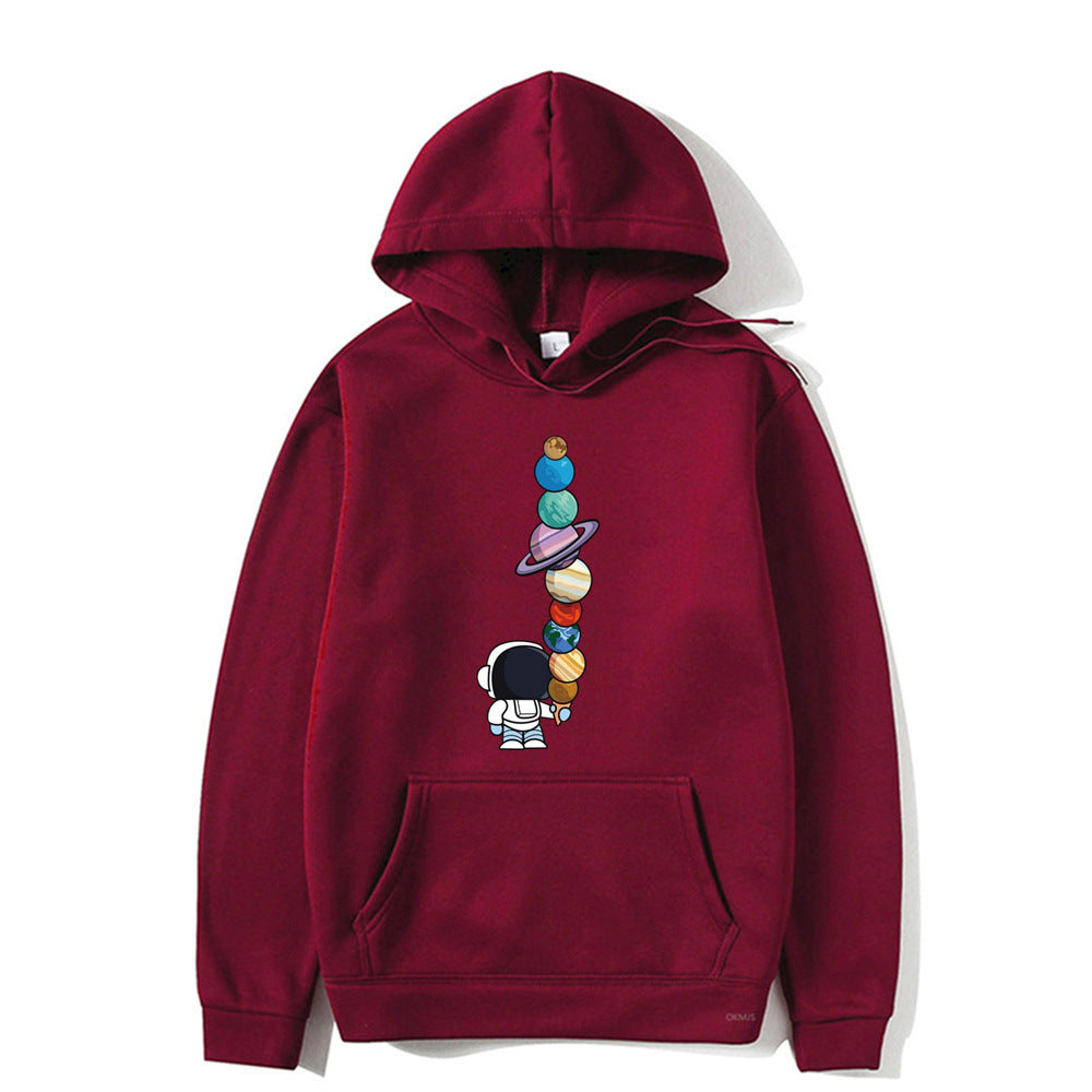 Cosmic Orbit Graphic Hoodie