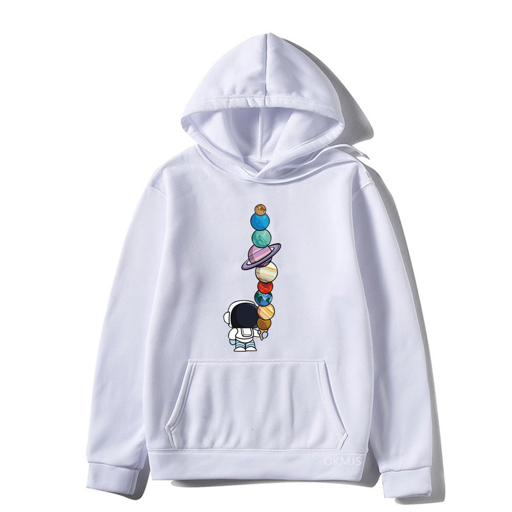 Cosmic Orbit Graphic Hoodie