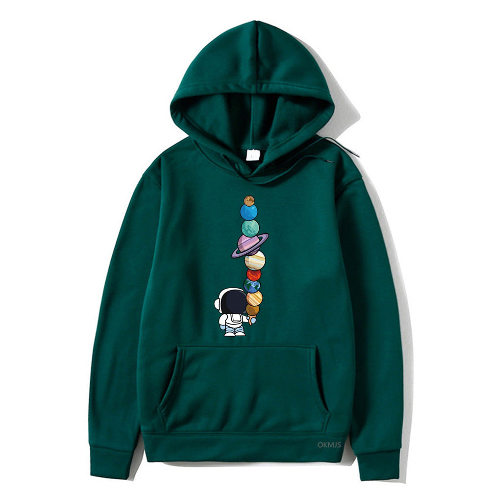 Cosmic Orbit Graphic Hoodie