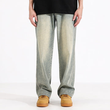 Sage Fade Relaxed Jeans