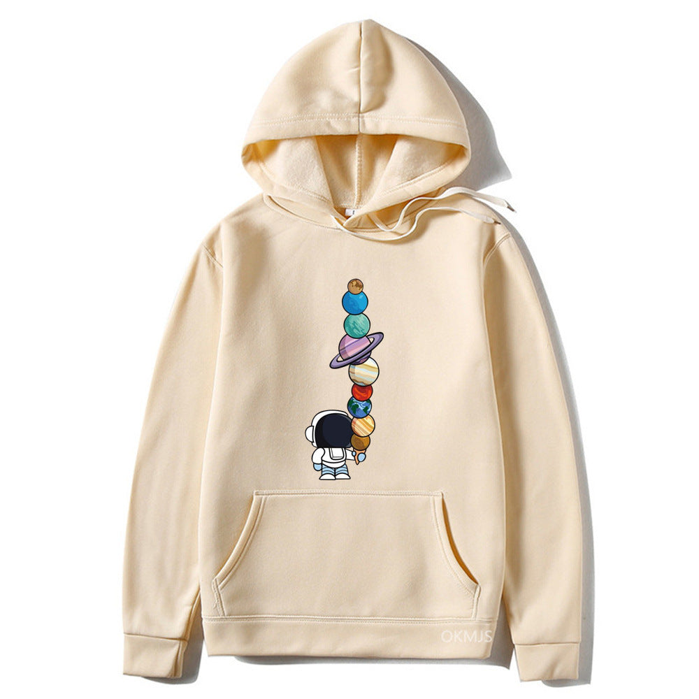 Cosmic Orbit Graphic Hoodie