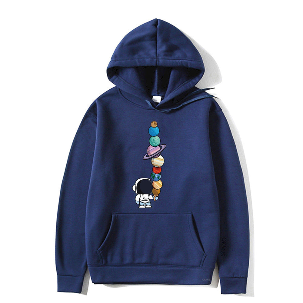 Cosmic Orbit Graphic Hoodie