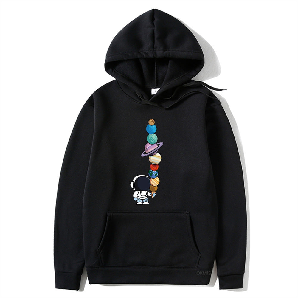 Cosmic Orbit Graphic Hoodie