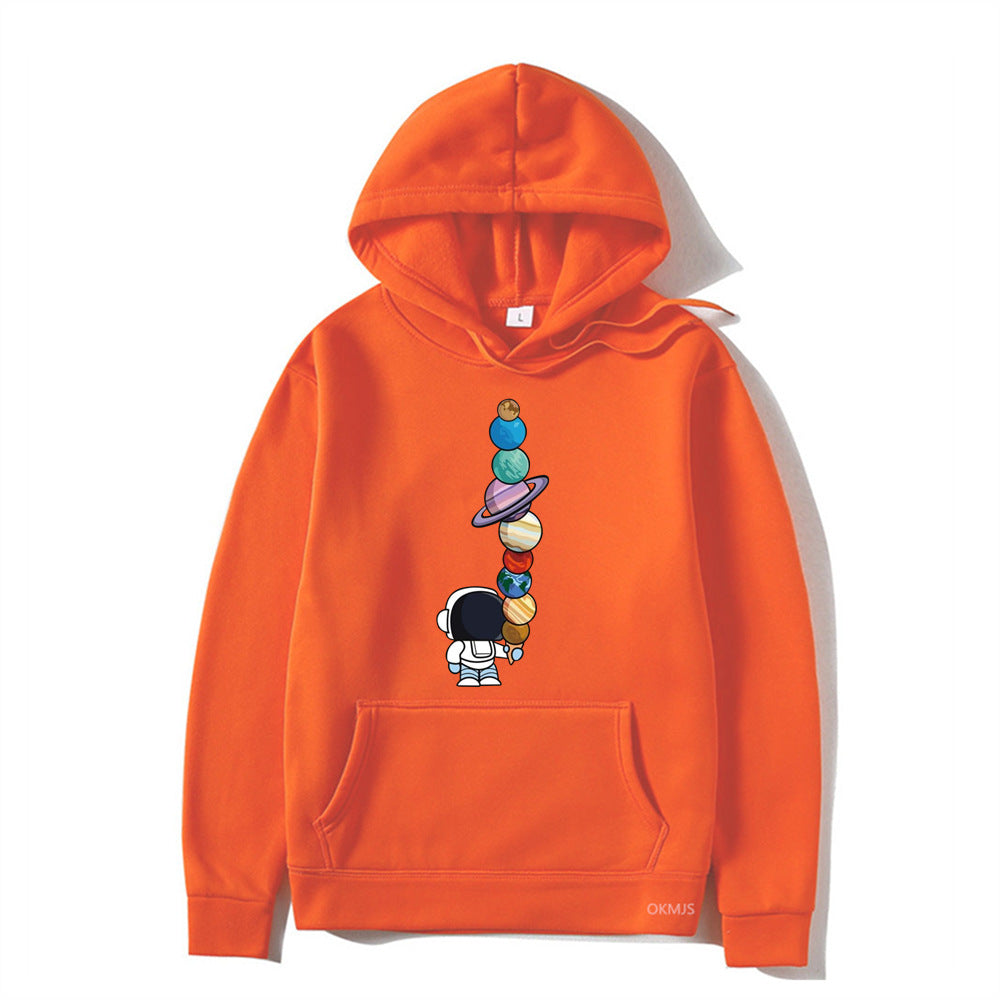 Cosmic Orbit Graphic Hoodie