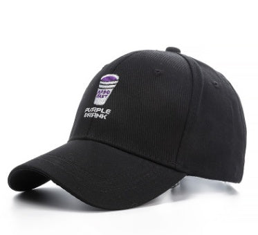 Purple Circuit Embroidered Cap