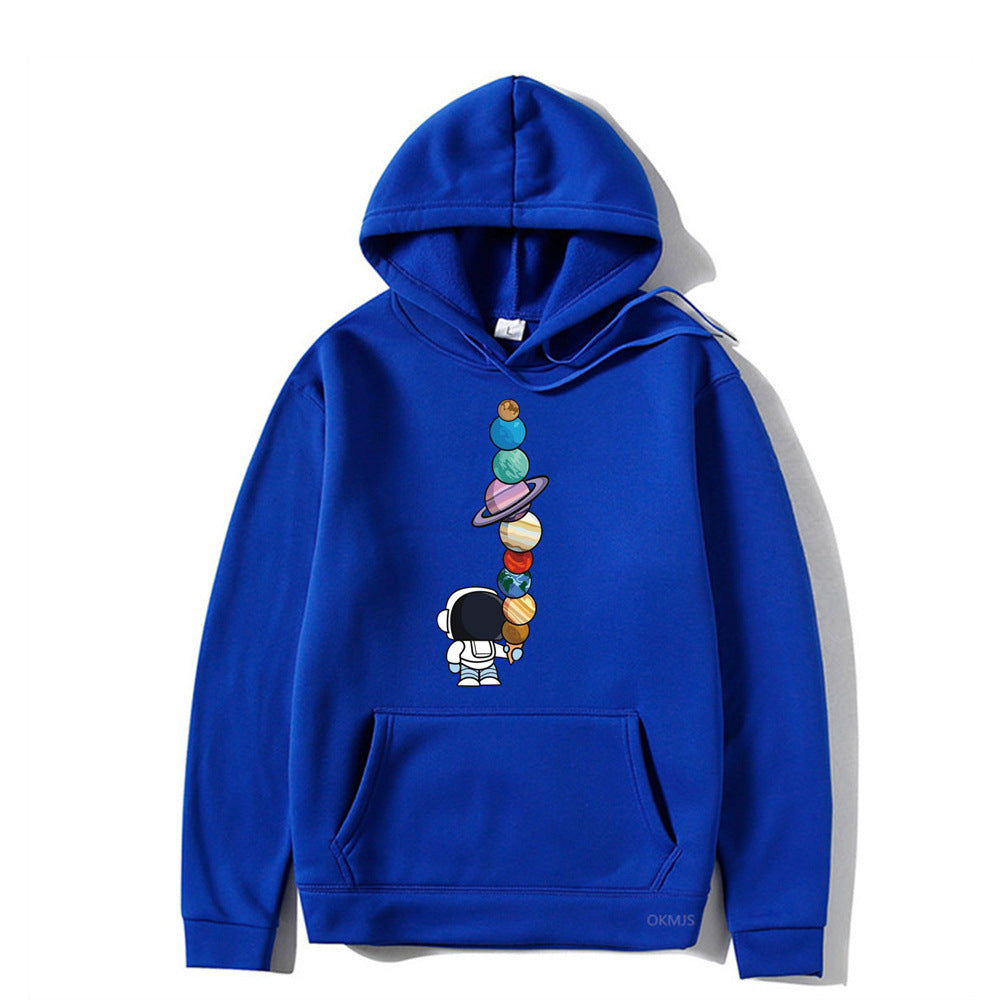 Cosmic Orbit Graphic Hoodie