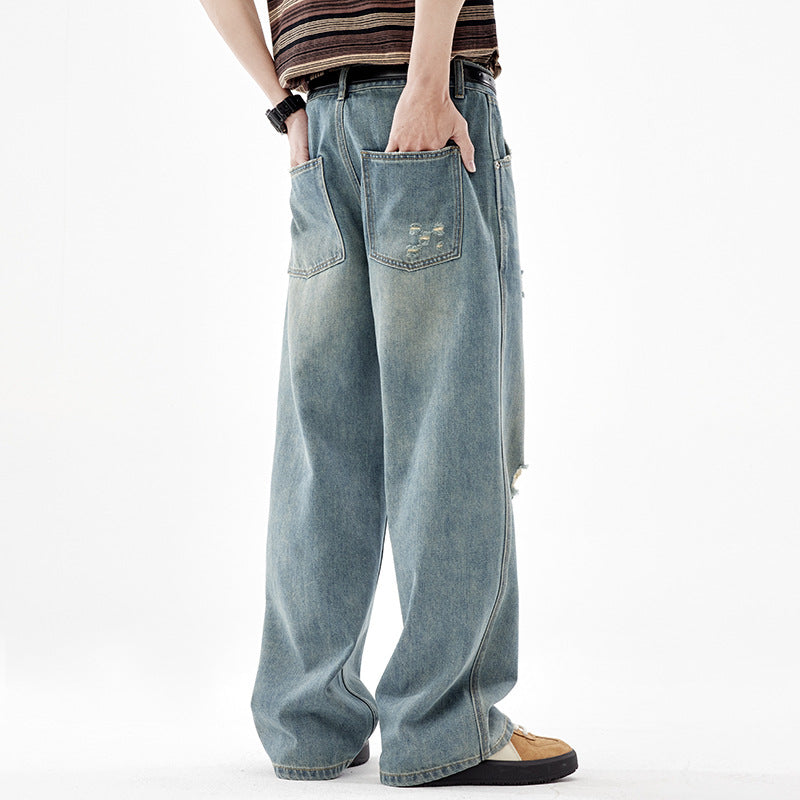 Rift Wash Distressed Jeans
