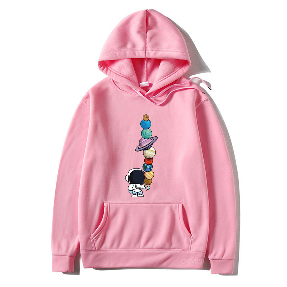 Cosmic Orbit Graphic Hoodie