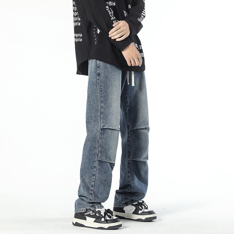 Utility Panel Relaxed Jeans