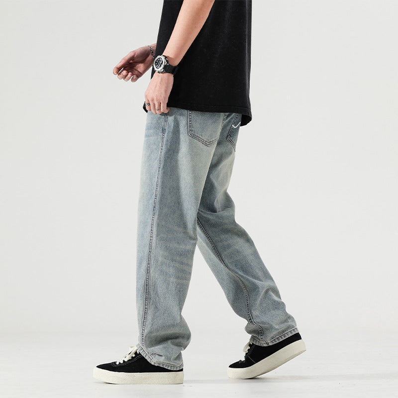 Pale Drift Wide-Leg Jeans