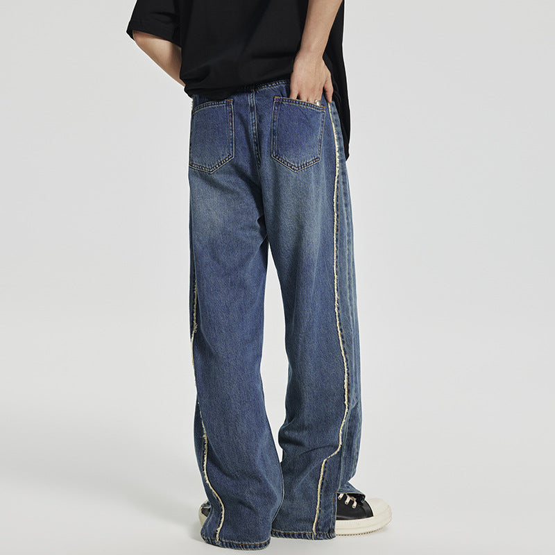 Linear Fade Relaxed Jeans