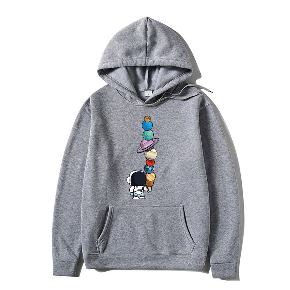 Cosmic Orbit Graphic Hoodie