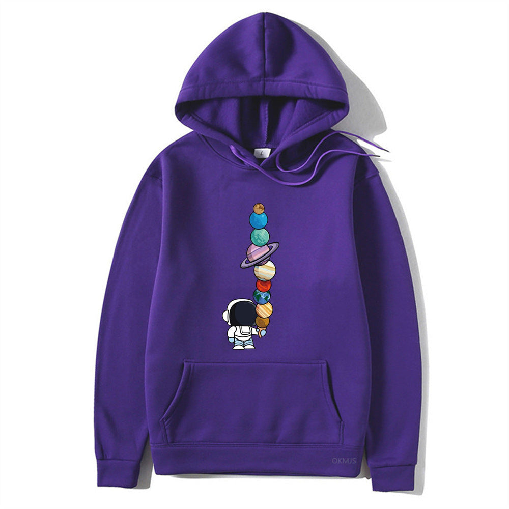 Cosmic Orbit Graphic Hoodie