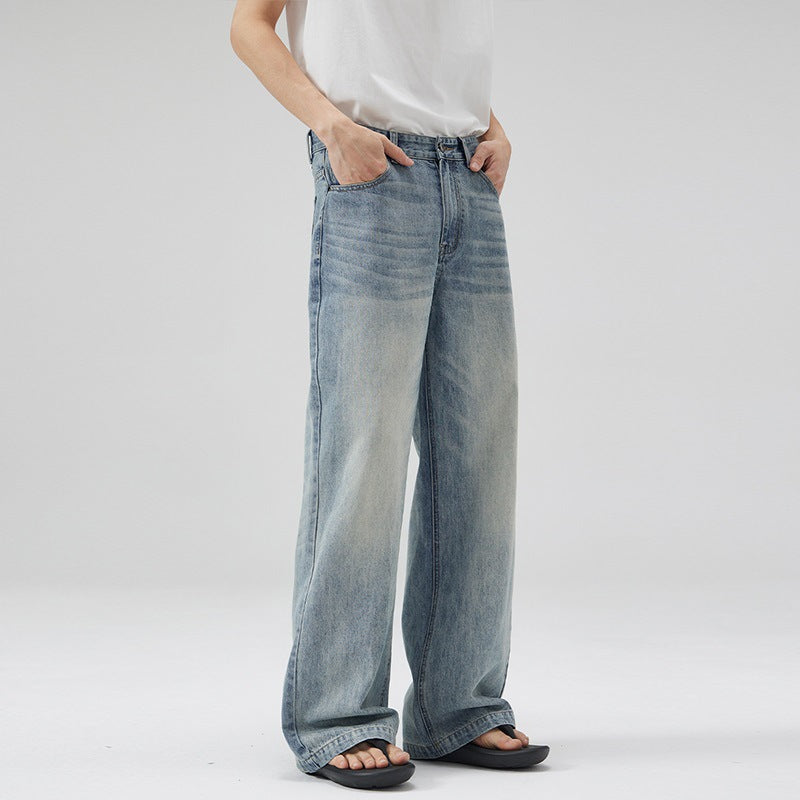 Alder Light Wash Wide-Leg Jeans