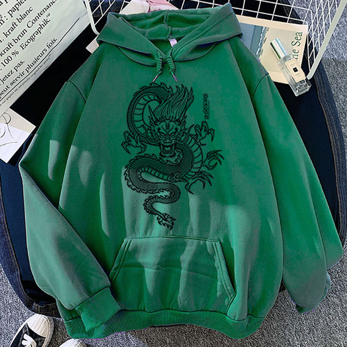 Imperial Dragon Graphic Hoodie