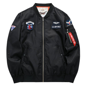 Aviator Patch Bomber Jacket
