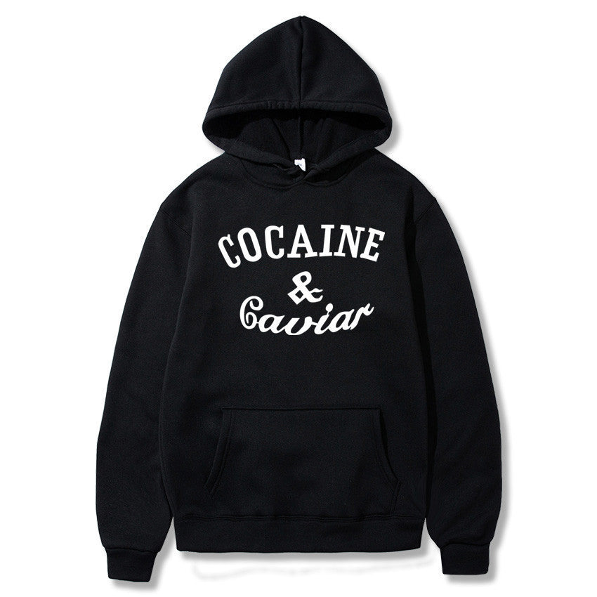 Midnight Script Graphic Hoodie