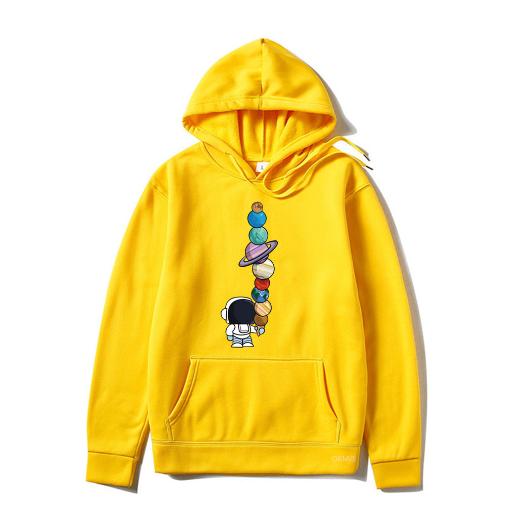 Cosmic Orbit Graphic Hoodie