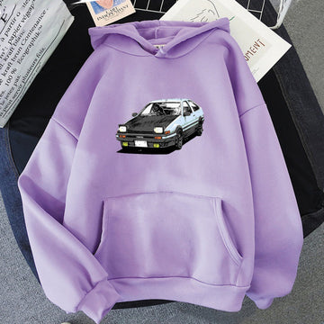 Retro Drive Graphic Hoodie