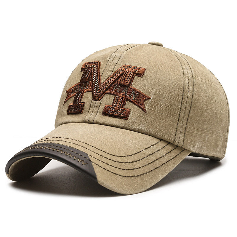 Varsity Wash Embroidered Cap