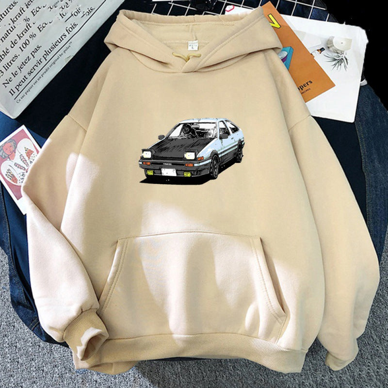Retro Drive Graphic Hoodie
