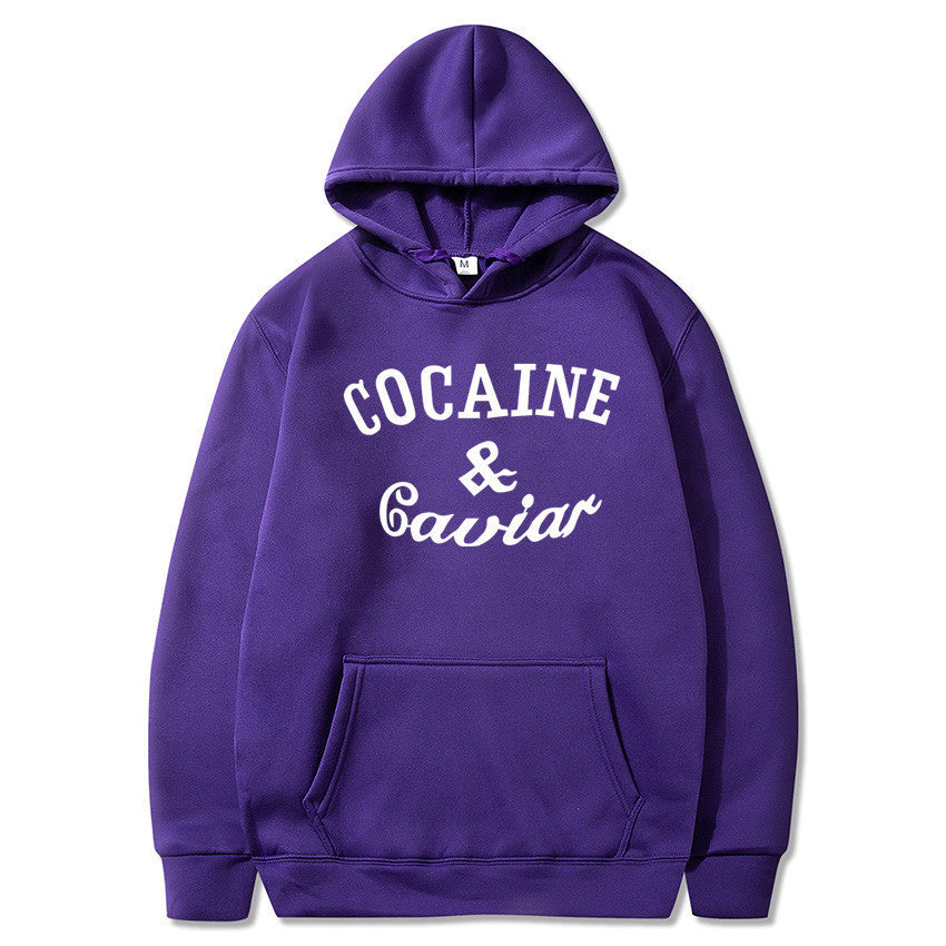 Midnight Script Graphic Hoodie