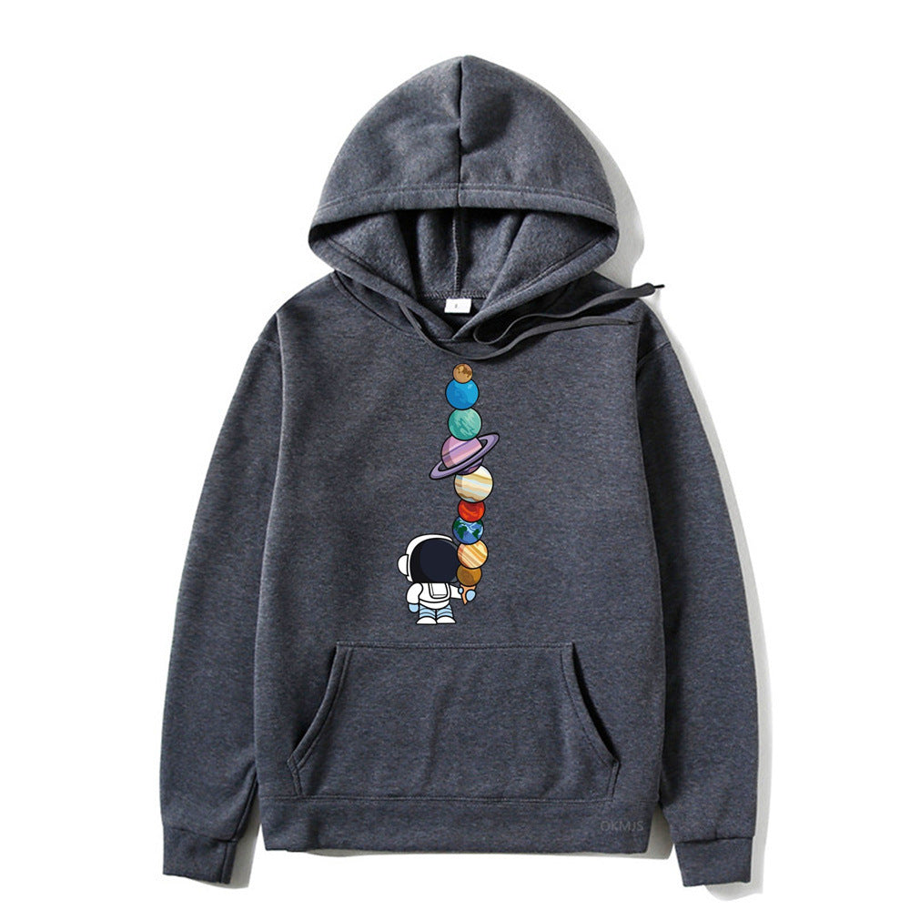 Cosmic Orbit Graphic Hoodie