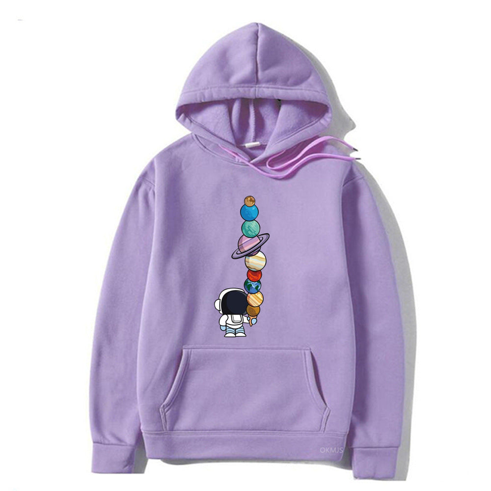 Cosmic Orbit Graphic Hoodie