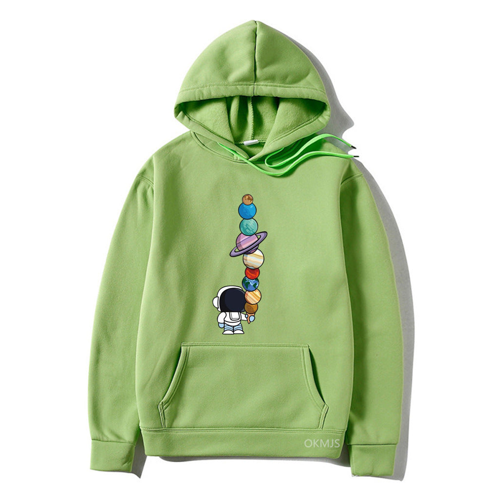 Cosmic Orbit Graphic Hoodie