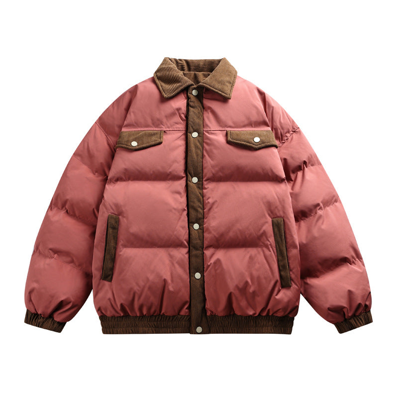 Bromley Contrast Collar Puffer Jacket