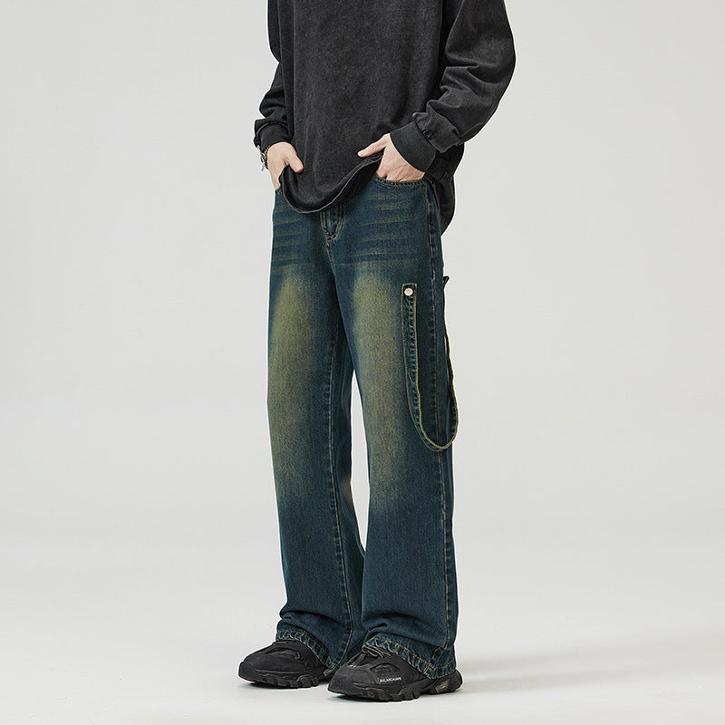Retro Fade Wide-Leg Jeans
