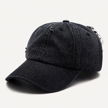 Raw Edge Denim Cap