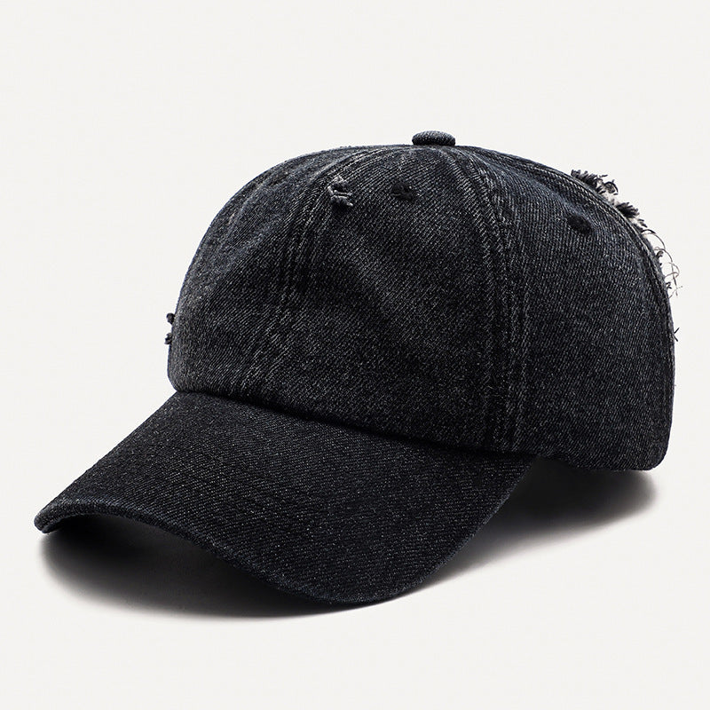 Raw Edge Denim Cap