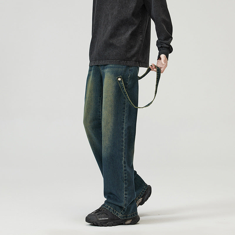 Retro Fade Wide-Leg Jeans