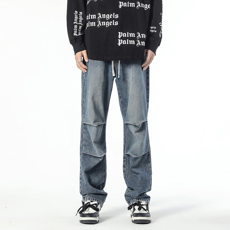 Utility Panel Relaxed Jeans