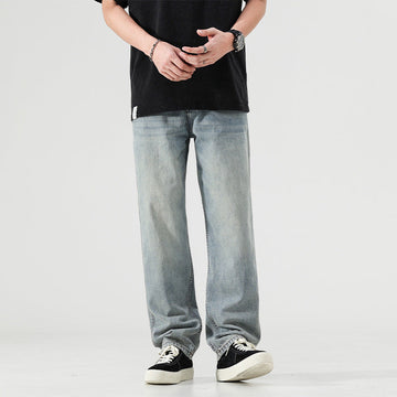 Pale Drift Wide-Leg Jeans