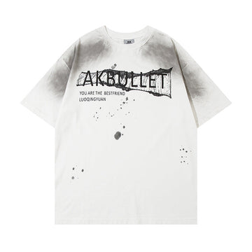 Static Script Oversized Tee