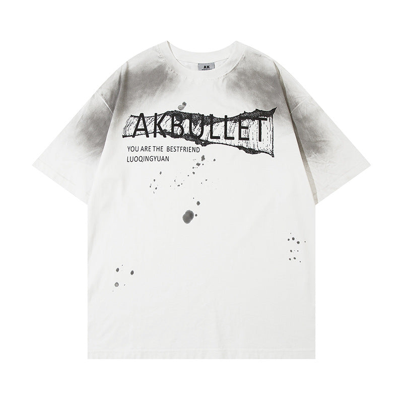 Static Script Oversized Tee