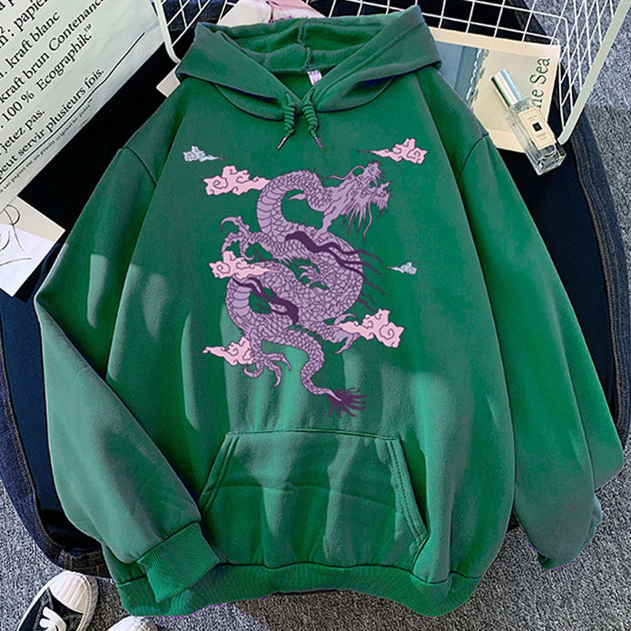 Imperial Dragon Graphic Hoodie