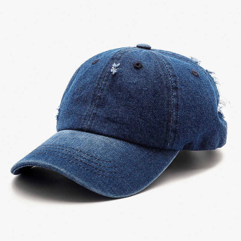 Raw Edge Denim Cap