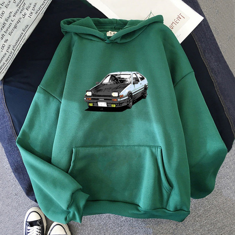 Retro Drive Graphic Hoodie