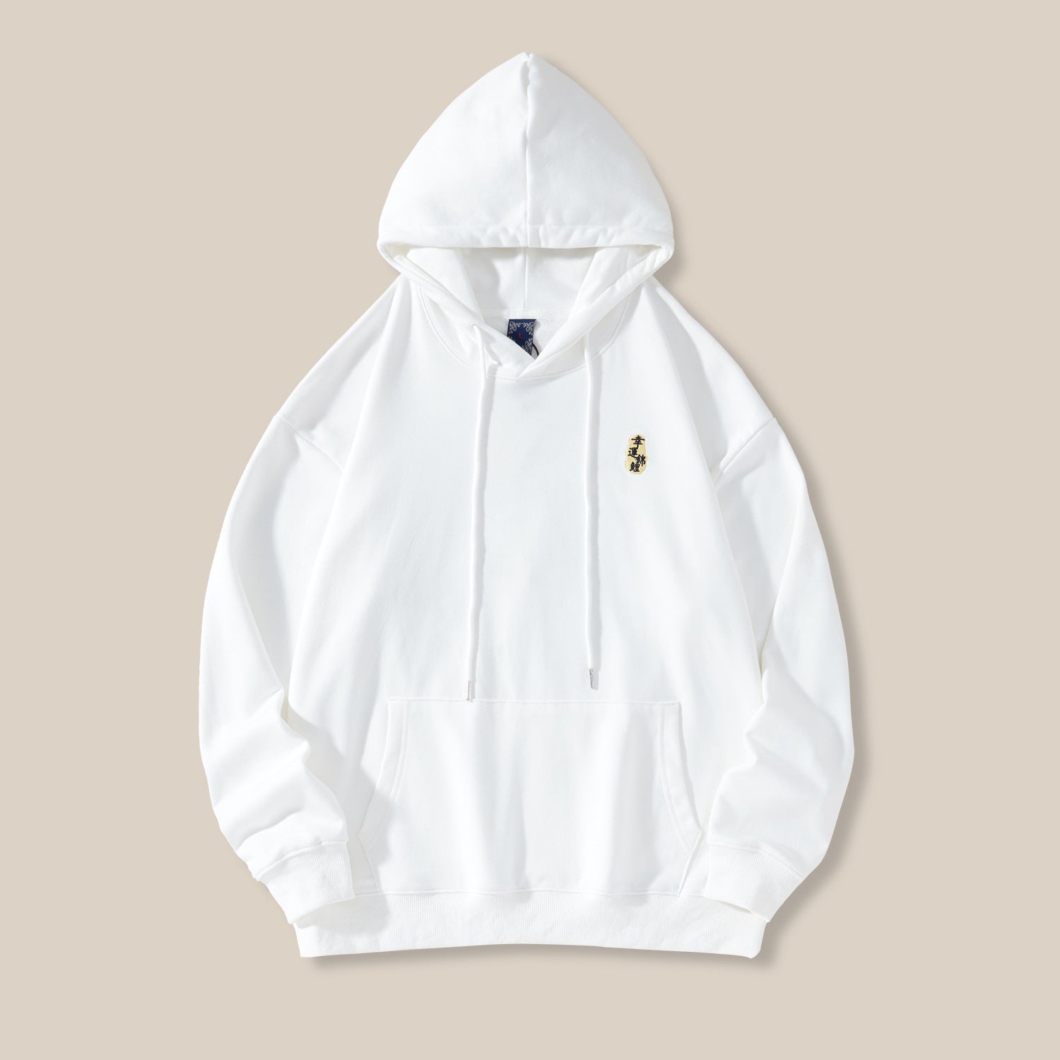 Koi Crest Embroidered Hoodie