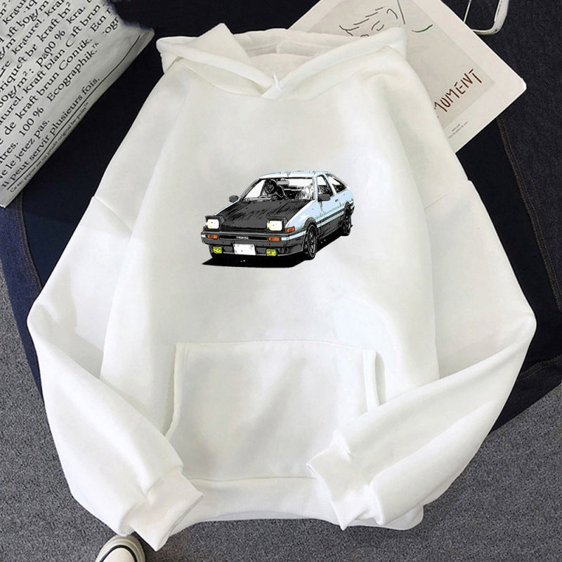 Retro Drive Graphic Hoodie