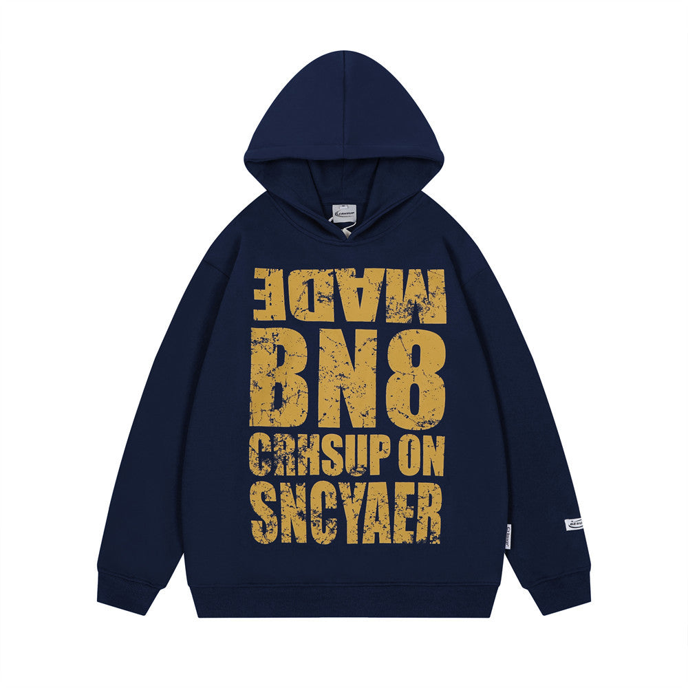 Raw Type Oversized Hoodie