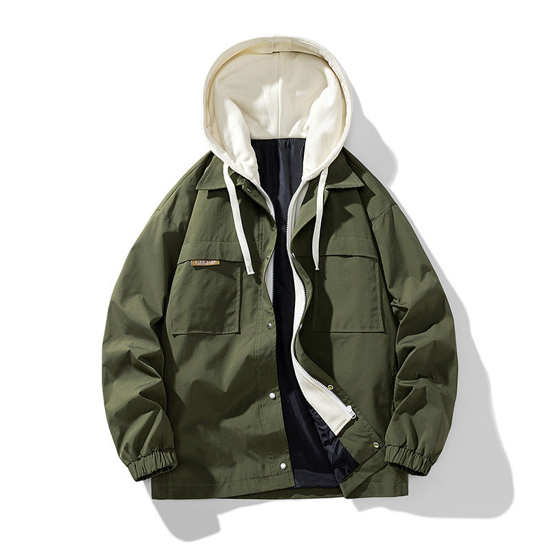 Field Layer Hooded Utility Jacket