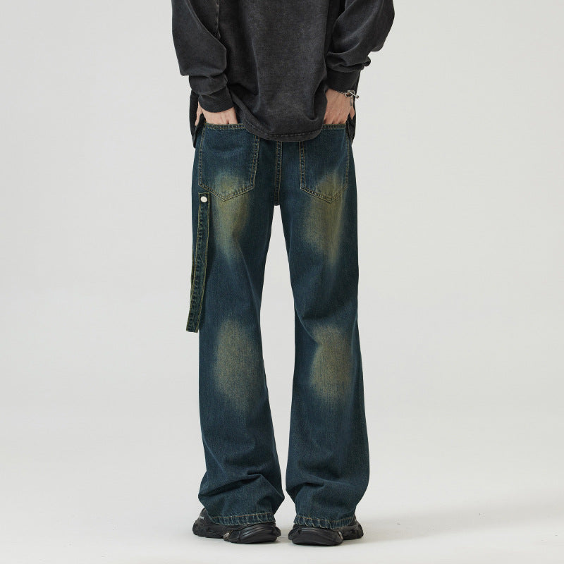 Retro Fade Wide-Leg Jeans