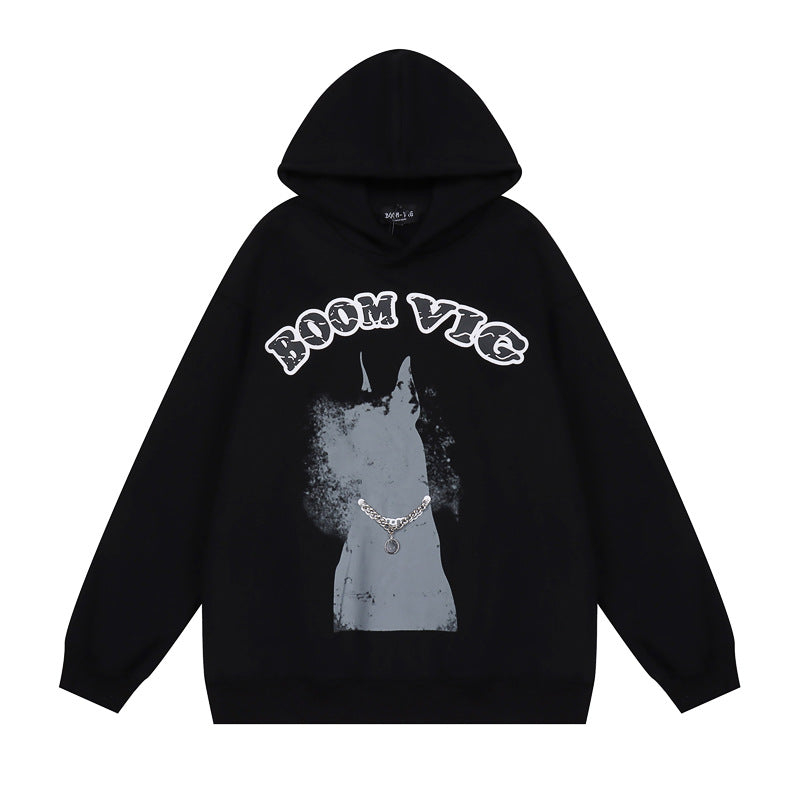 Afterdark Oversized Graphic Hoodie